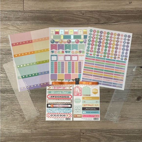 Erin Condren Bundle of Sticker Sheet perfect for Journals/Planners/Calendars - Picture 2 of 7